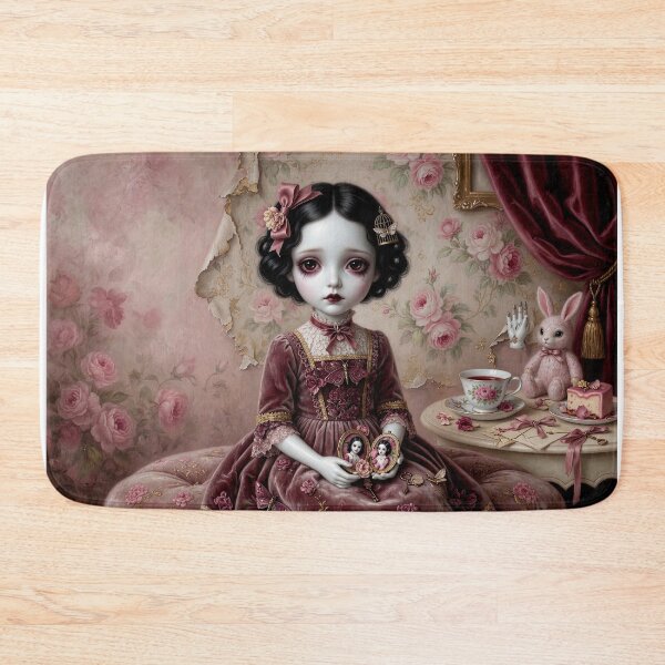 Item preview, Softly, She Remembers | Vintage Soft Surrealism, Lowbrow Art, Pale Pink Aesthetic designed and sold by Piagor.