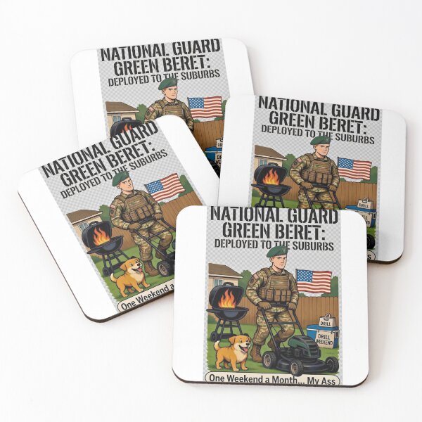 Item preview, ARMY NATIONAL GUARD GREEN BERET designed and sold by GUARDBUMS.