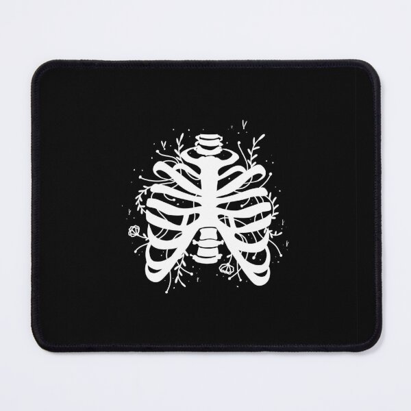 Item preview, Floral Skeleton Rib Cage – Gothic Botanical Anatomy Design designed and sold by SkeletonMood.