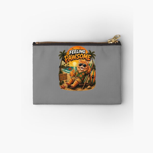 Item preview, Persian Cat Beach Design – Feeling Pawsome Summer Vibes Vacation Dog designed and sold by PixelsPaws.