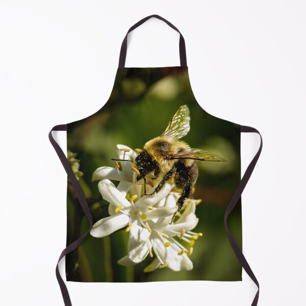 Item preview, Gilded with Gold — Bee with Bokeh designed and sold by Susarellis.