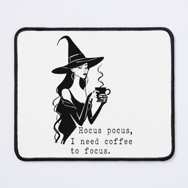 Item preview, Hocus pocus, I need coffee to focus. designed and sold by witchlingart.