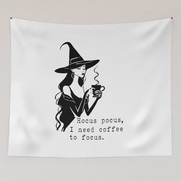 Item preview, Hocus pocus, I need coffee to focus.  designed and sold by witchlingart.