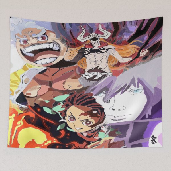 Item preview, Anime Legends Collage designed and sold by Mj’z Art.