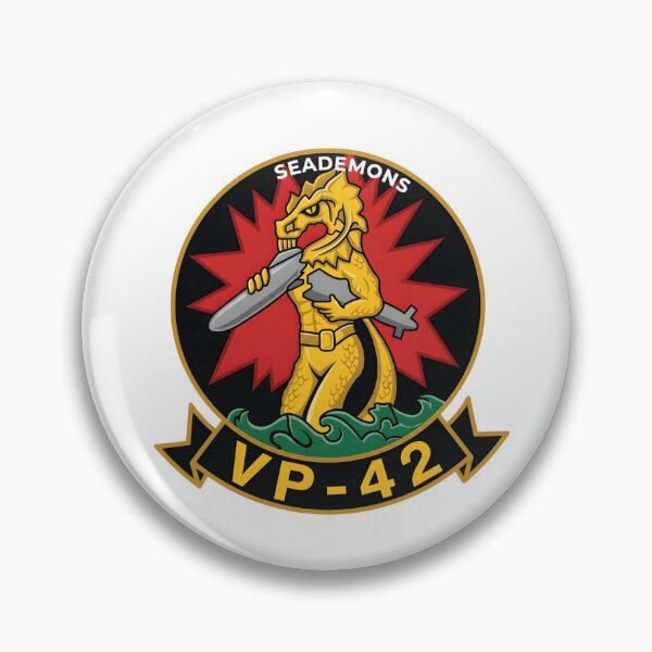 Item preview, Official Insignia of U.S. Navy Patrol Squadron 42 (VP-42) "Seademons" designed and sold by CharlieDesings.