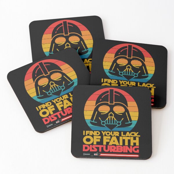 Item preview, I Find Your Lack Of Faith Disturbing Retro Sunset - May The Fourth Be With You designed and sold by legendaryskins.