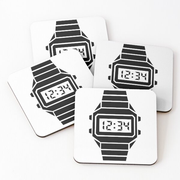 Item preview, Retro Digital Clock 12:34 designed and sold by matybrak.