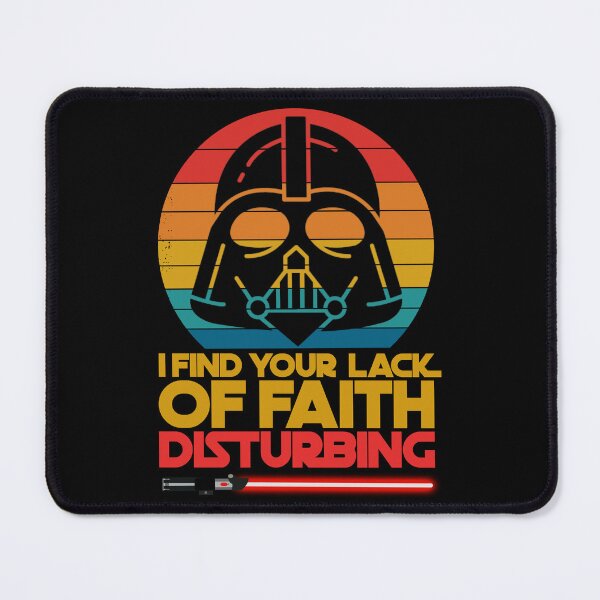 Item preview, I Find Your Lack Of Faith Disturbing Retro Sunset - May The Fourth Be With You designed and sold by legendaryskins.