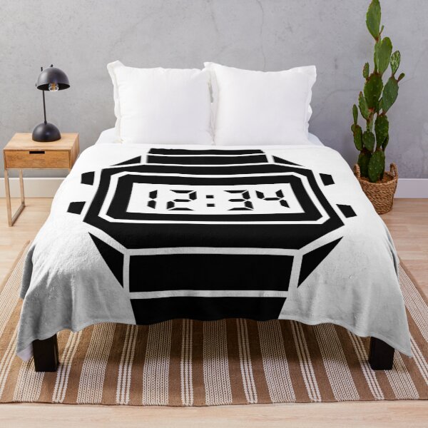 Item preview, Retro Digital Clock 12:34 designed and sold by quibrak.