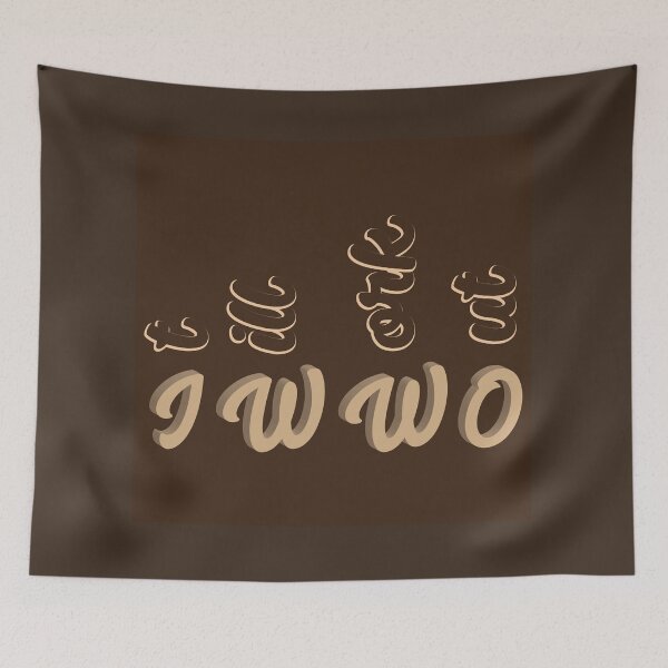 Item preview, It Will All Be Okay - Coffee Typography Motivational Quote designed and sold by Ihor Ivanov.