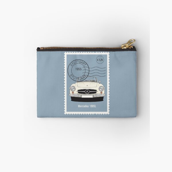 Item preview, Mercedes 190SL Classic Roadster Vintage Postage Stamp Art designed and sold by Motorline44.
