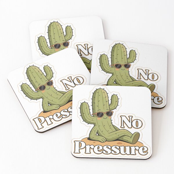 Item preview, No Pressure sticker designed and sold by VibrantArtful7.