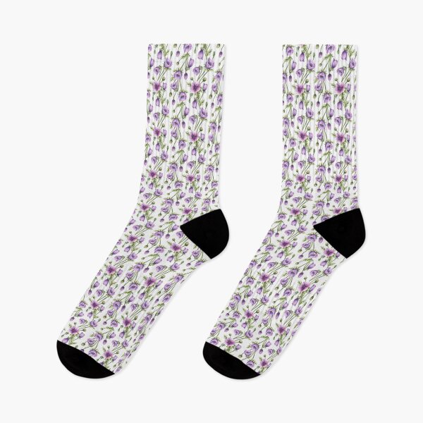 Item preview, Copy of Copy of Watercolor anemone purple flowers bouquet. Hand drawn designed and sold by BartolArt.