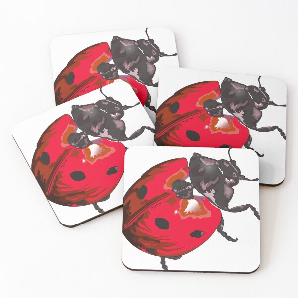 Item preview, watercolor style ladybug designed and sold by geekmania48.