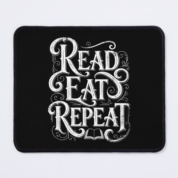 Item preview, Read, Eat, Repeat. Book club, readers, book lovers designed and sold by iclipart.