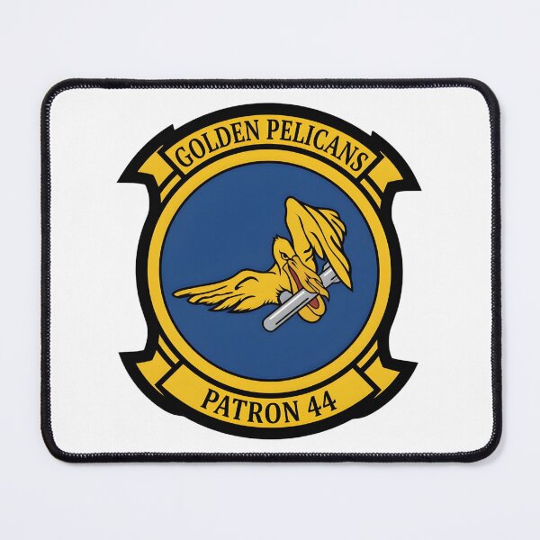 Item preview, VP-44 "Golden Pelicans" US Navy Patrol Squadron Insignia designed and sold by CharlieDesings.