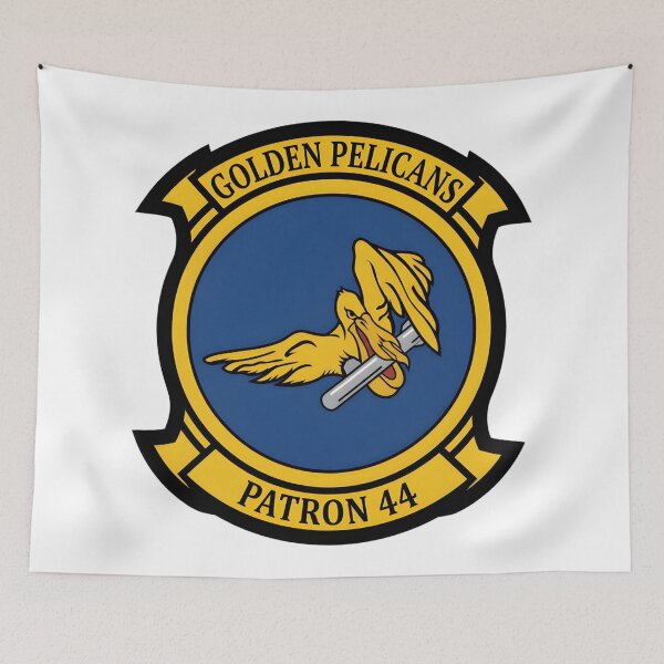 Item preview, VP-44 "Golden Pelicans" US Navy Patrol Squadron Insignia designed and sold by CharlieDesings.