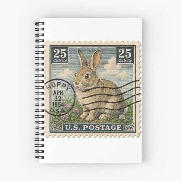 Item preview, Bunny Rabbit Postage Stamp designed and sold by JJSizzleheimer.