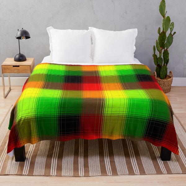 Item preview, Overlapping Plaid: Summer/Jamaican designed and sold by SarahJosArt.