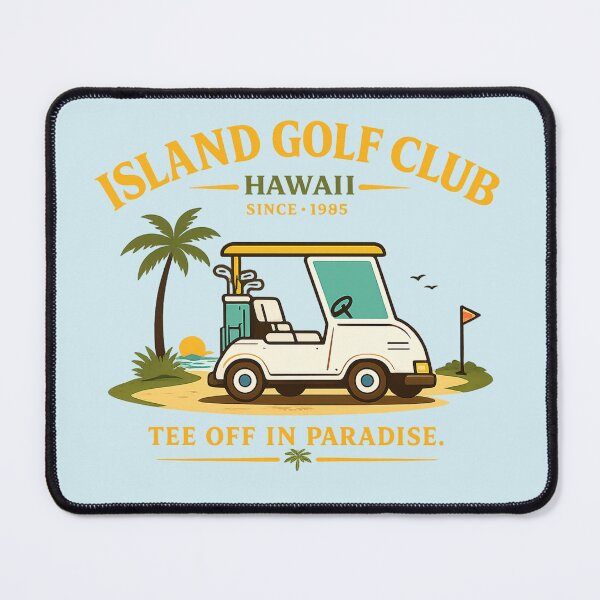 Item preview, Island Golf Club Hawaii Vintage Resort Collection | Tee Off in Paradise Retro Golf Design designed and sold by LuckyCoast.