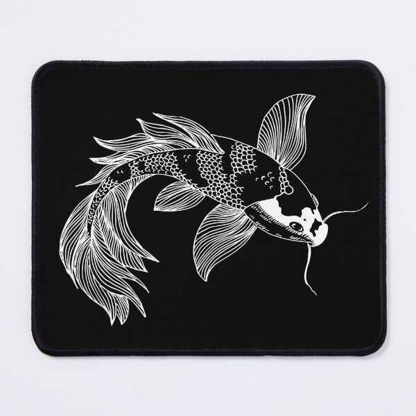 Item preview, White Koi Fish designed and sold by Ink & Silence by Loraaart.
