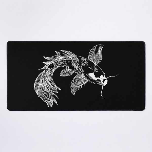 Item preview, White Koi Fish designed and sold by Ink & Silence by Loraaart.