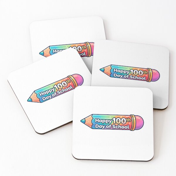 Item preview, Happy 100th Day of School Pencil Design designed and sold by JulyClub.