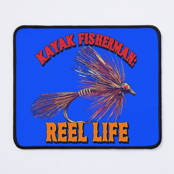 Item preview, Reel Life Kayak Fisherman designed and sold by Zakrytos ★★★★★.