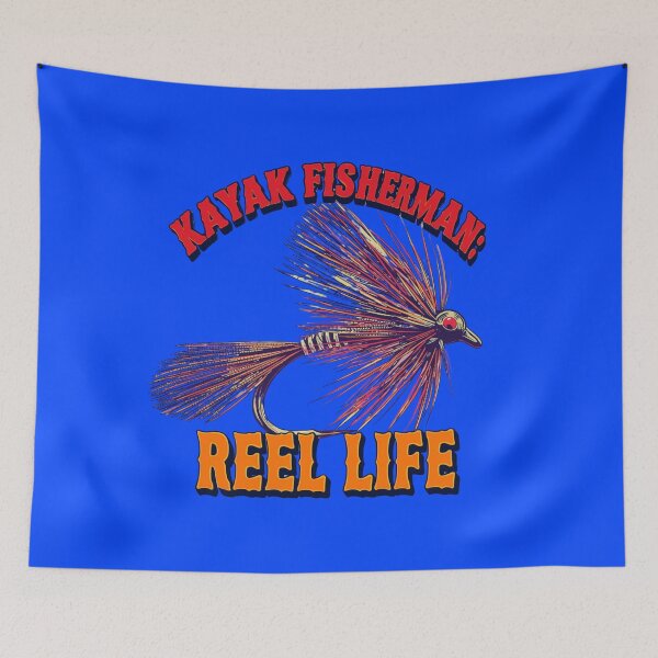 Item preview, Reel Life Kayak Fisherman designed and sold by Zakrytos ★★★★★.