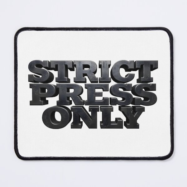 Item preview, Strict Press Only Heavy Duty - Gym Motivation Shirt Design designed and sold by Mouad-Doadi.