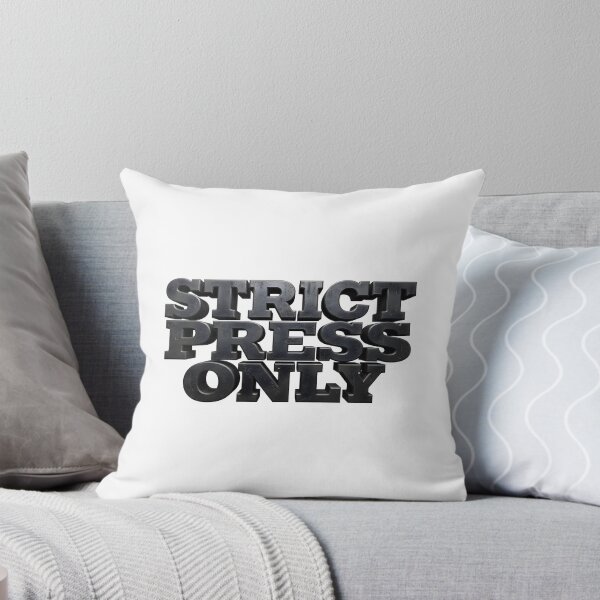 Item preview, Strict Press Only Heavy Duty - Gym Motivation Shirt Design designed and sold by Mouad-Doadi.