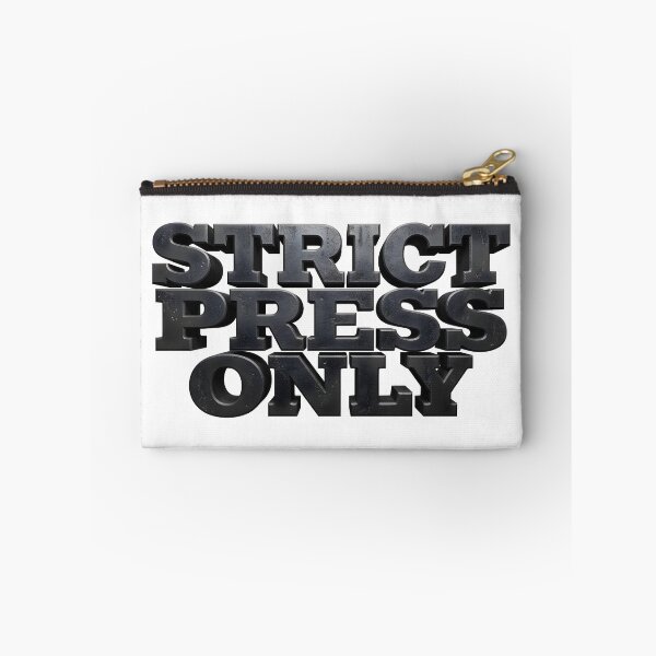 Item preview, Strict Press Only Heavy Duty - Gym Motivation Shirt Design designed and sold by Mouad-Doadi.