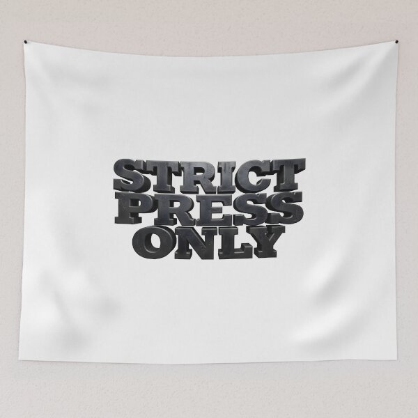 Item preview, Strict Press Only Heavy Duty - Gym Motivation Shirt Design designed and sold by Mouad-Doadi.