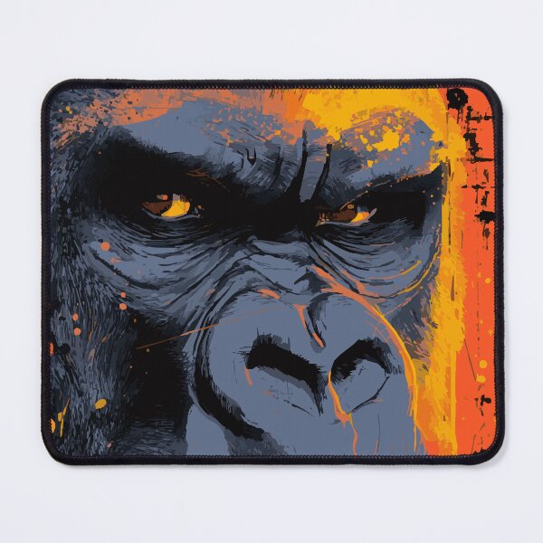 Item preview, Gorilla Pop Art Portrait designed and sold by drizzd.
