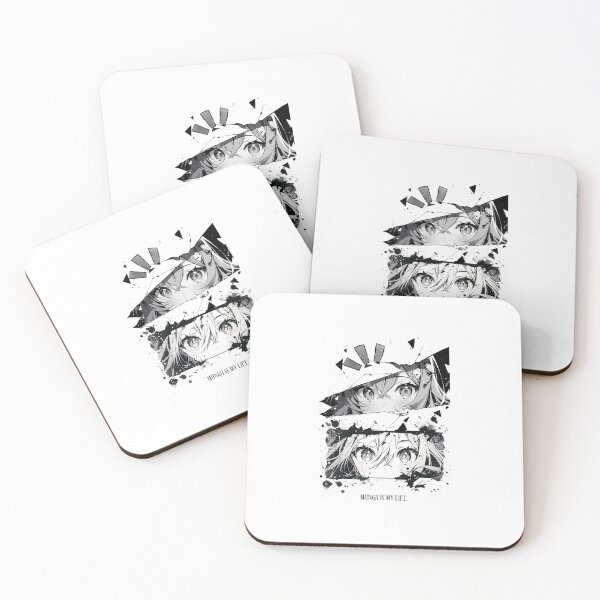 Item preview, Manga Is My Life Anime Aesthetic Design | Black and White Otaku Art designed and sold by PixelVibe Art.