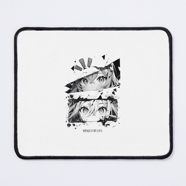 Item preview, Manga Is My Life Anime Aesthetic Design | Black and White Otaku Art designed and sold by PixelVibe Art.