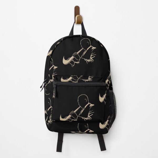 Item preview, John Coltrane - JAZZ DO IT - Nike Saxophone Parody Silhouette (stained sepia) Vintage designed and sold by ZERO-MIND.