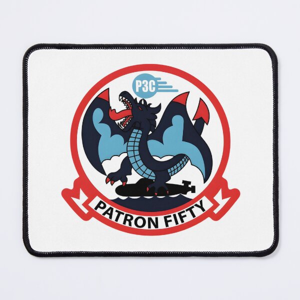 Item preview, VP-50 "Blue Dragons" US Navy Patrol Squadron Insignia designed and sold by CharlieDesings.