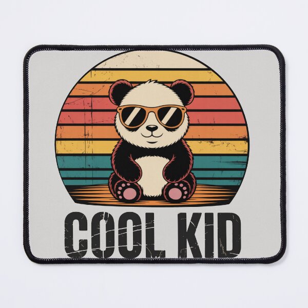 Item preview, Copy of Cool Kid Panda – Cute Retro Panda T-Shirt for Kids designed and sold by Biedroneczka.