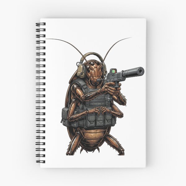 Item preview, Roach Six Going Dark - Tactical Cockroach designed and sold by RAWLIFEGRAPHIC.