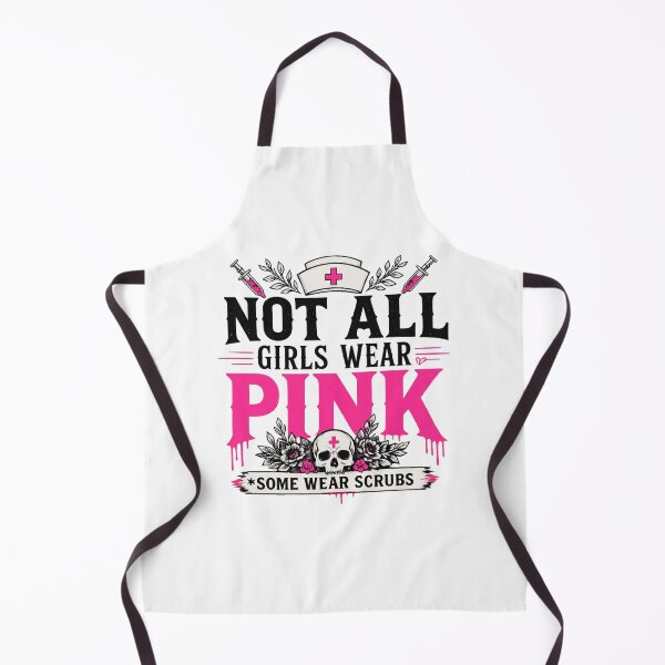 Item preview, Not All Girls Wear Pink – Some Wear Scrubs designed and sold by NANursing.