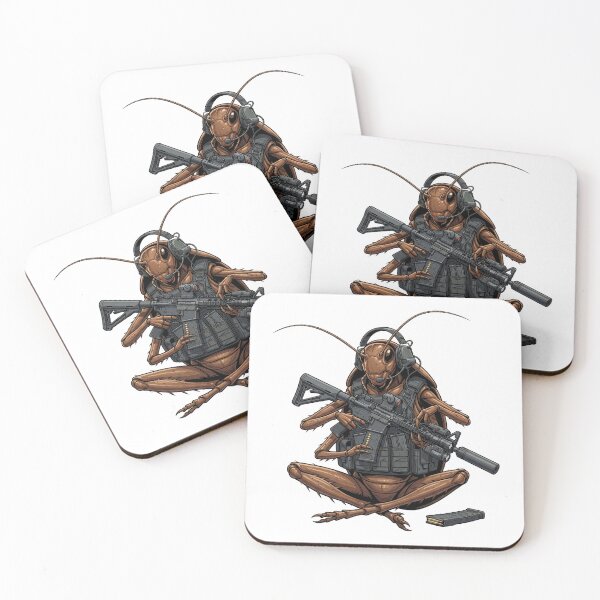 Item preview, Roach Six Going Dark - Tactical Cockroach designed and sold by RAWLIFEGRAPHIC.