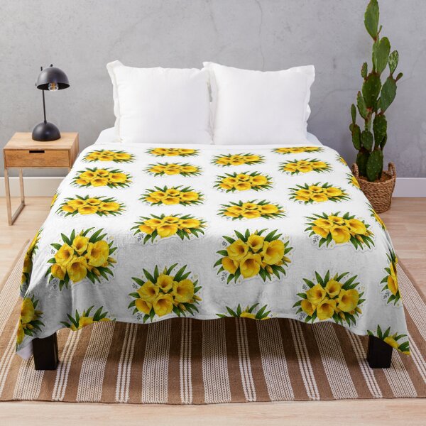 Item preview, Yellow Floral Aesthetic Sticker – Cute Nature Flower Design designed and sold by Ishratparween11.