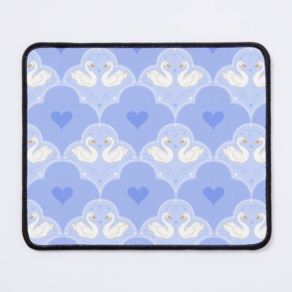 Item preview, Blue Scallop Fairytale Swan pattern designed and sold by Lockets Little Notes.