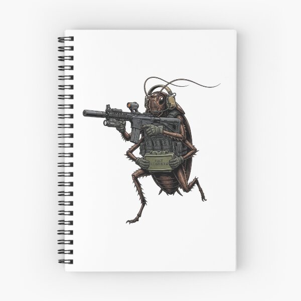 Item preview, Roach Six Going Dark - Tactical Cockroach designed and sold by RAWLIFEGRAPHIC.