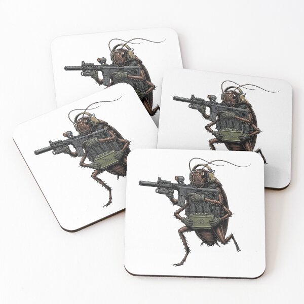 Item preview, Roach Six Going Dark - Tactical Cockroach designed and sold by RAWLIFEGRAPHIC.