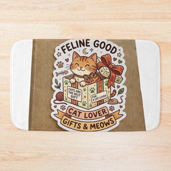 Item preview, Feline Good Cat Lover Gifts and Meows Sticker designed and sold by Hafcishop.