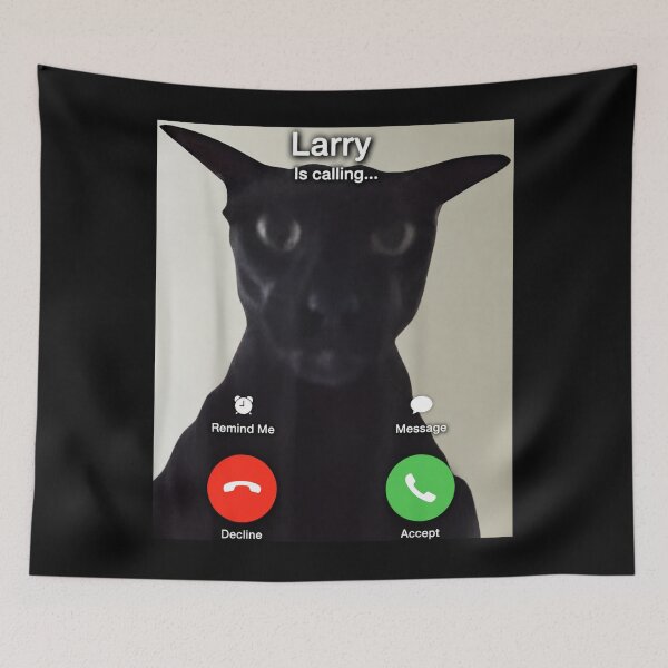 Item preview, Larry the cat designed and sold by WifeStar321.