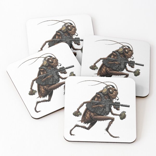 Item preview, Roach Six Going Dark - Tactical Cockroach designed and sold by RAWLIFEGRAPHIC.