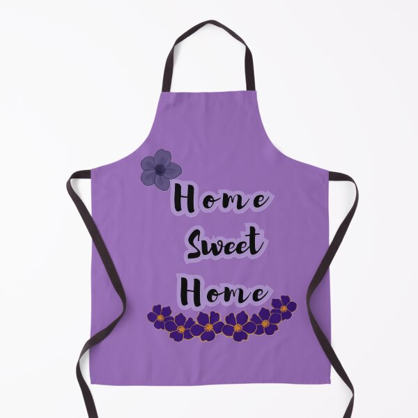 Item preview, Home Sweet Home Floral Typography Aesthetic Design designed and sold by CreativePallavi.